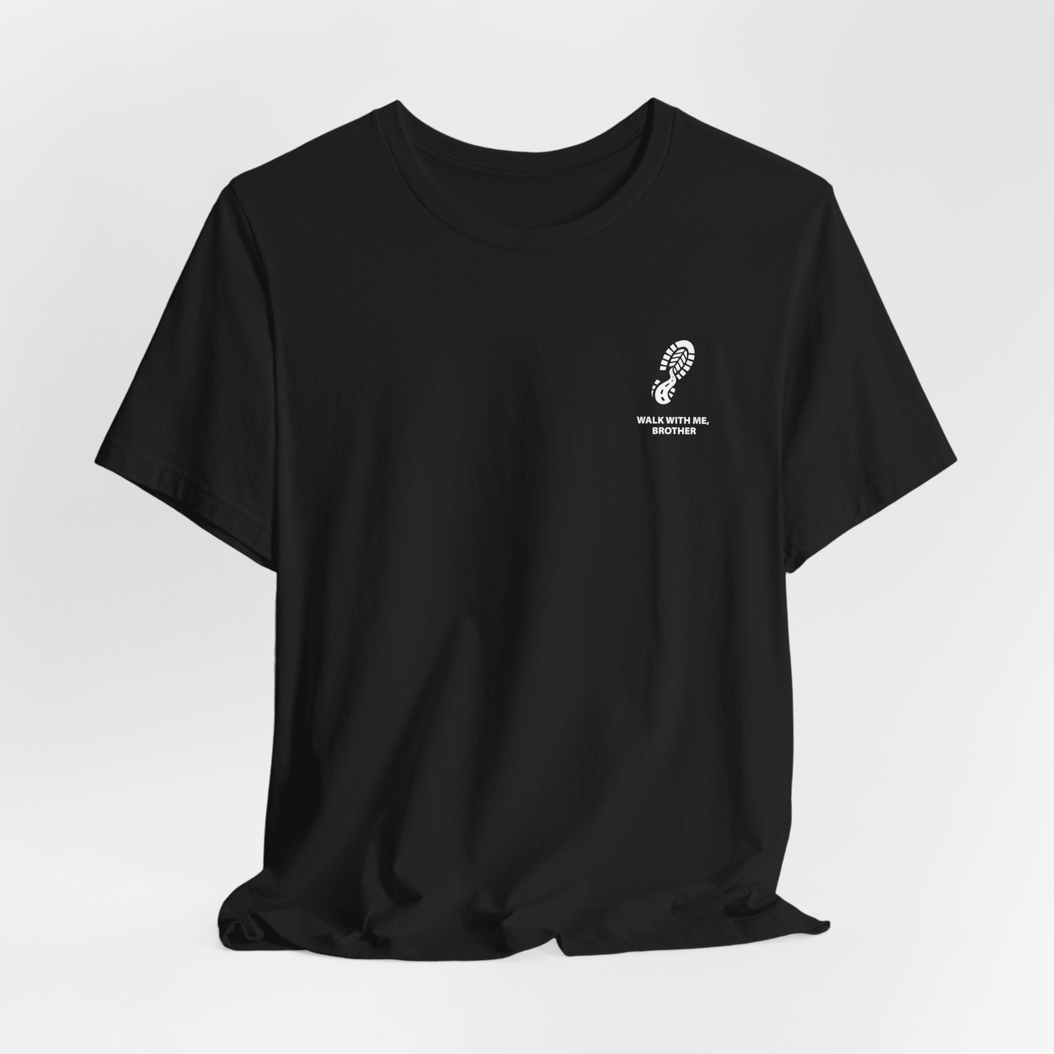 WWMB Route Map T‑Shirt — 'Real Talk. Real Miles. Real Change.' USA Roadmap Tee Black