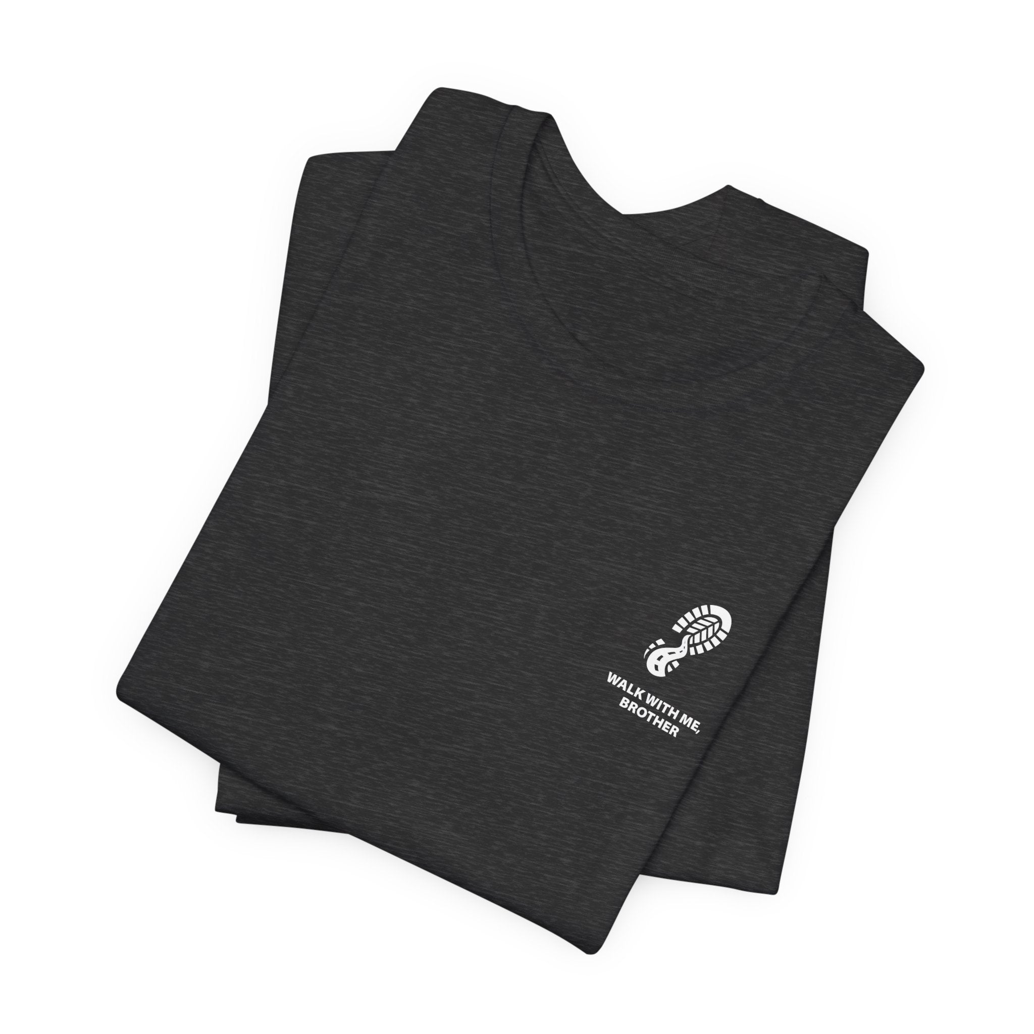WWMB Route Map T‑Shirt — 'Real Talk. Real Miles. Real Change.' USA Roadmap Tee Black