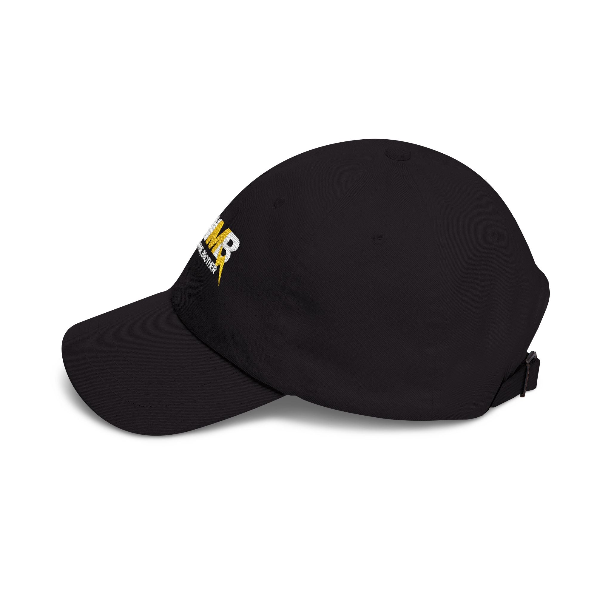 WWMB 'Walk With Me, Brother' Classic Dad Cap – Embroidered Black Baseball Hat